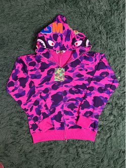 Purple Bape Hoodie