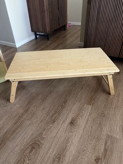 Japanese tea table and matching chair