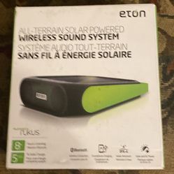Solor Powered Wireless Sound System 