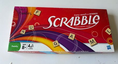 Scrabble retro board game