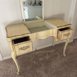 Antique Vanity Desk 