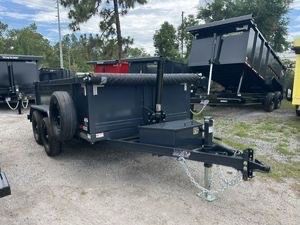 AMP 6 x 10 Low Side Dump Trailer 7k