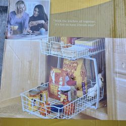 CLOSEMAID TWO-TIER 14” CABINET ORGANIZER 