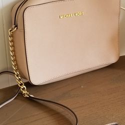 MK Crossbody Jet Set Rose Gold