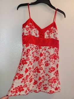 Vintage silky floral top