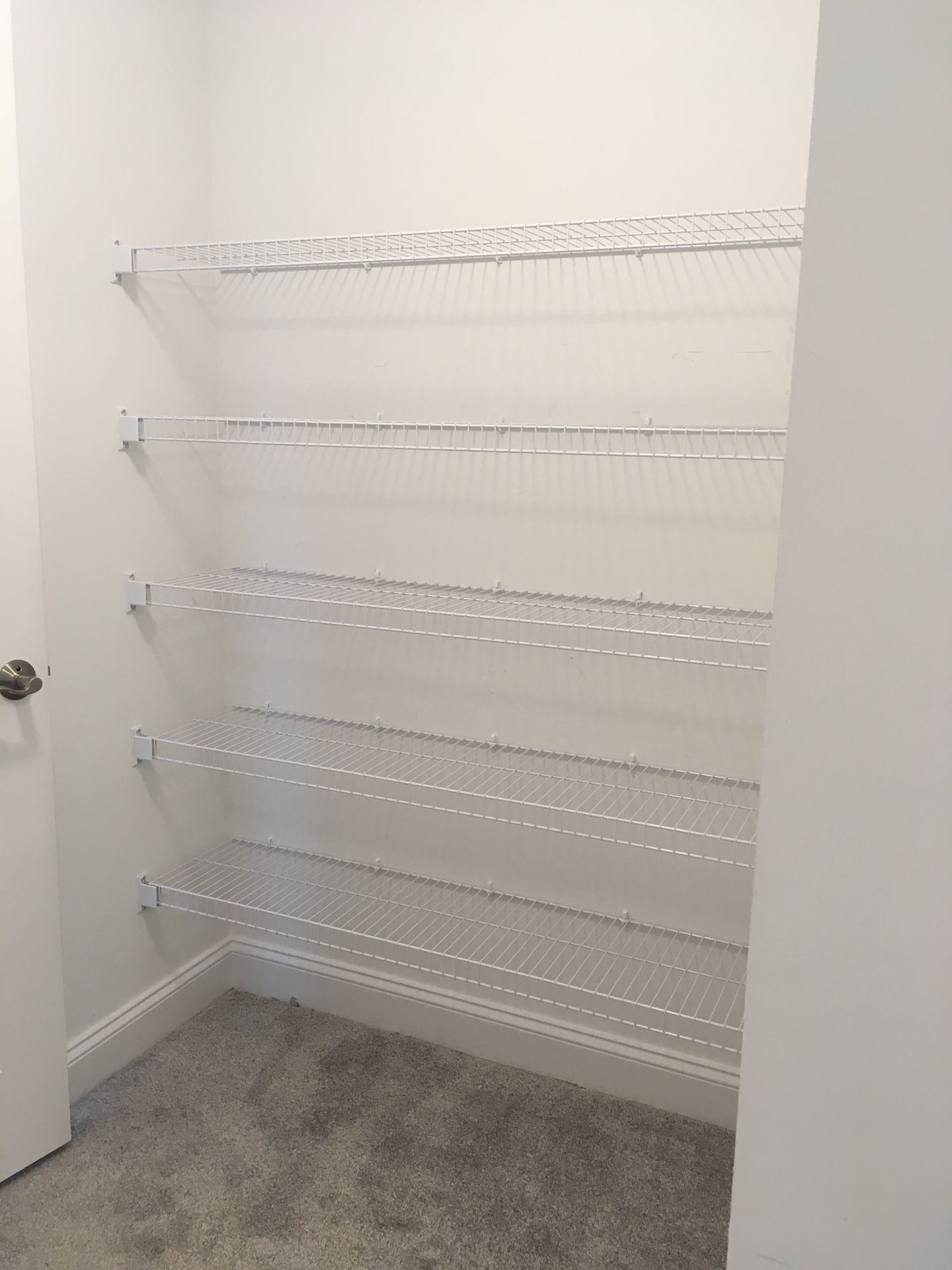 Closet Wire Shelving  