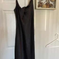 Black Silk Dress