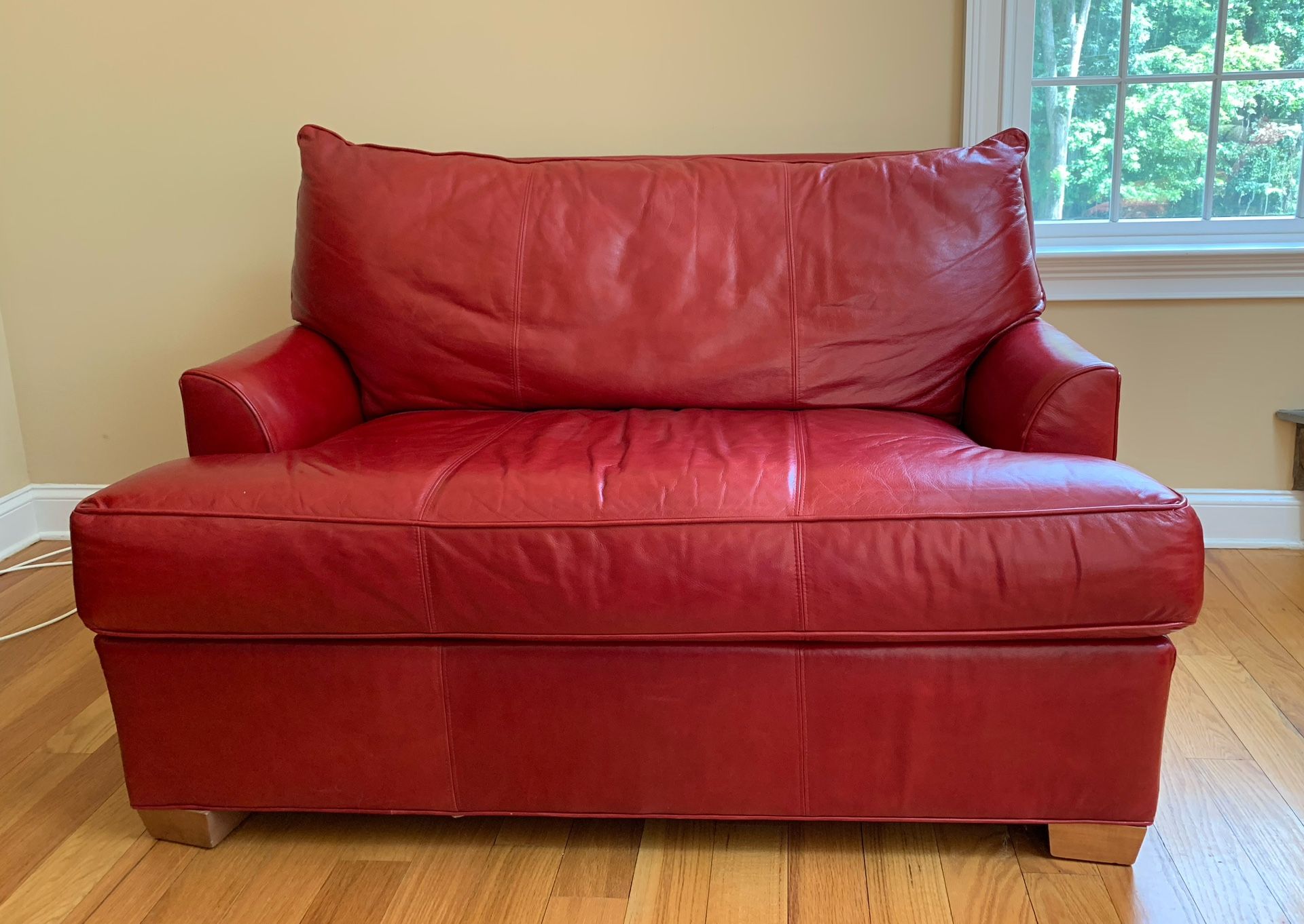 Ethan Allen Convertible Love Seat With Twin Bed