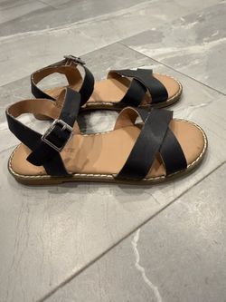 Tucker & Tate Girls Sandals Girl's Size 11 Black