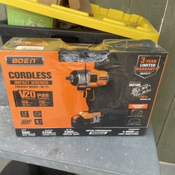Boen Cordless Impact Wrench 1/2 inch