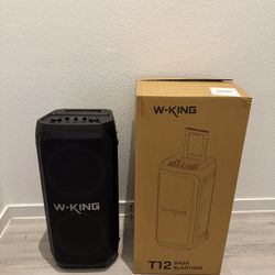 W-King T12 Bluetooth Speaker: Great Bass! 