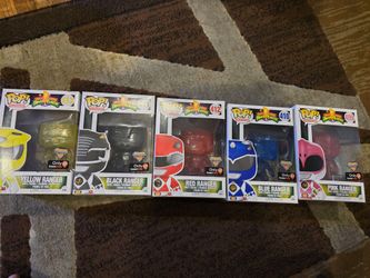 Mighty Morphin Power Rangers Funk pops