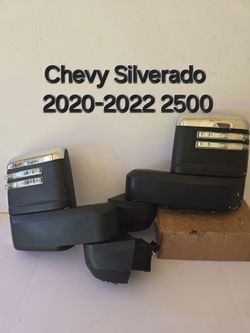 Chevy Silverado 2020-2025 Towing Mirrors