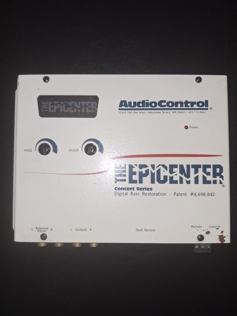 AudioControl EPICENTER Digital Bass Restoration Control Processor