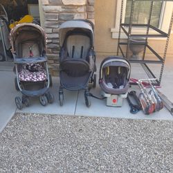 Baby Trend Or Graco Strollers $20-$30 Each,  Graco Baby Car Seat $20 And Razor 2 Wheel Kids Scooters $10 Each 