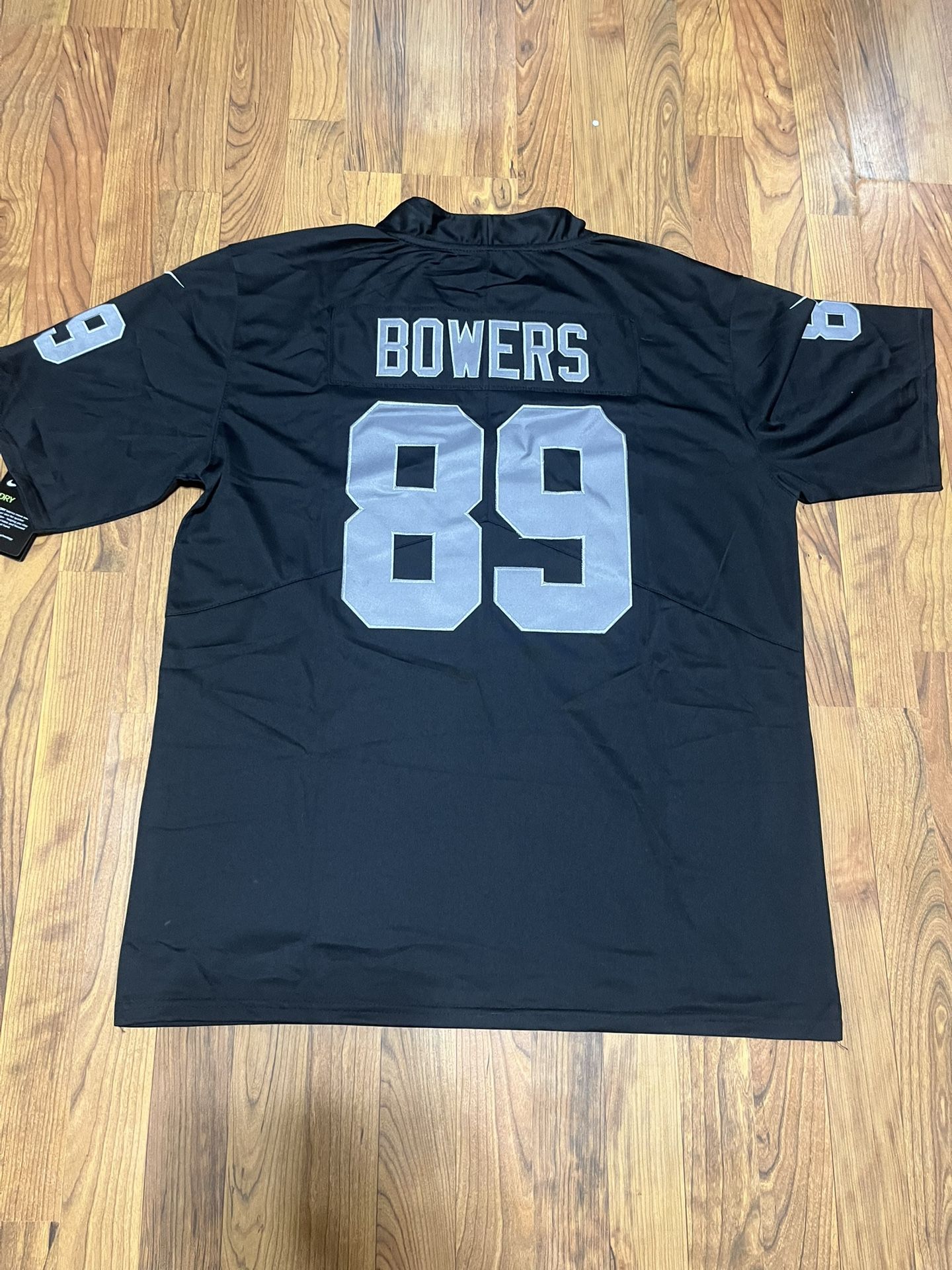 Black Las Vegas Raiders Brock Bowers Stitched Jerseys