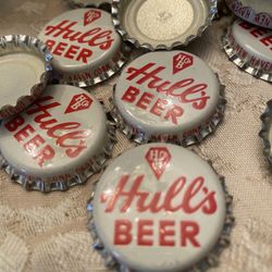 Hull’s Beer Bottle Caps Unused