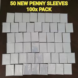 🔥 $1 each 100x 50 Packs Penny Sleeves (5000 TOTAL) Trading Cards Sports Card Collector Pokemon Card Protectors Storage Bulk Deal 👀
Brand New Excelle