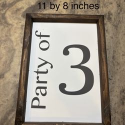 Home Decoration Wood Sign