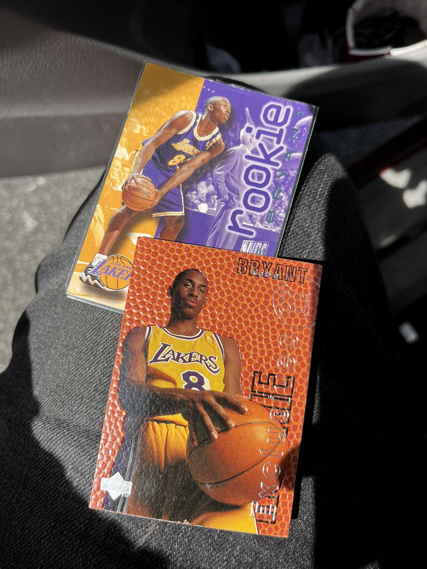 2 Rookie Kobe Bryant Trading cards