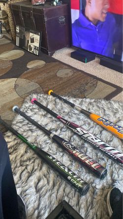 Name brand baseball bats 35$ each