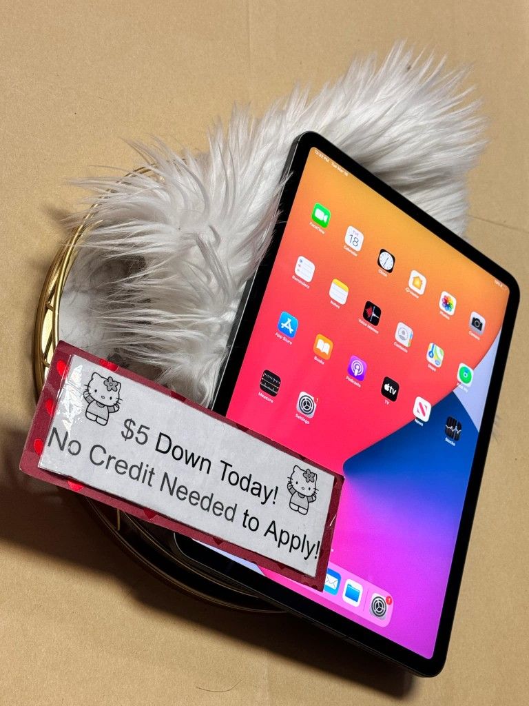 IPad Pro 11 Inch 1st Gen - $1 To Take it Home same Day and Pay the Rest later!