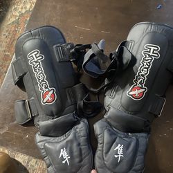 Hyabusa foot and shin guard