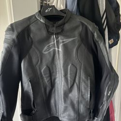 Alpinestars Missile Ignition Leather Jacket (Motorcycle Jacket)