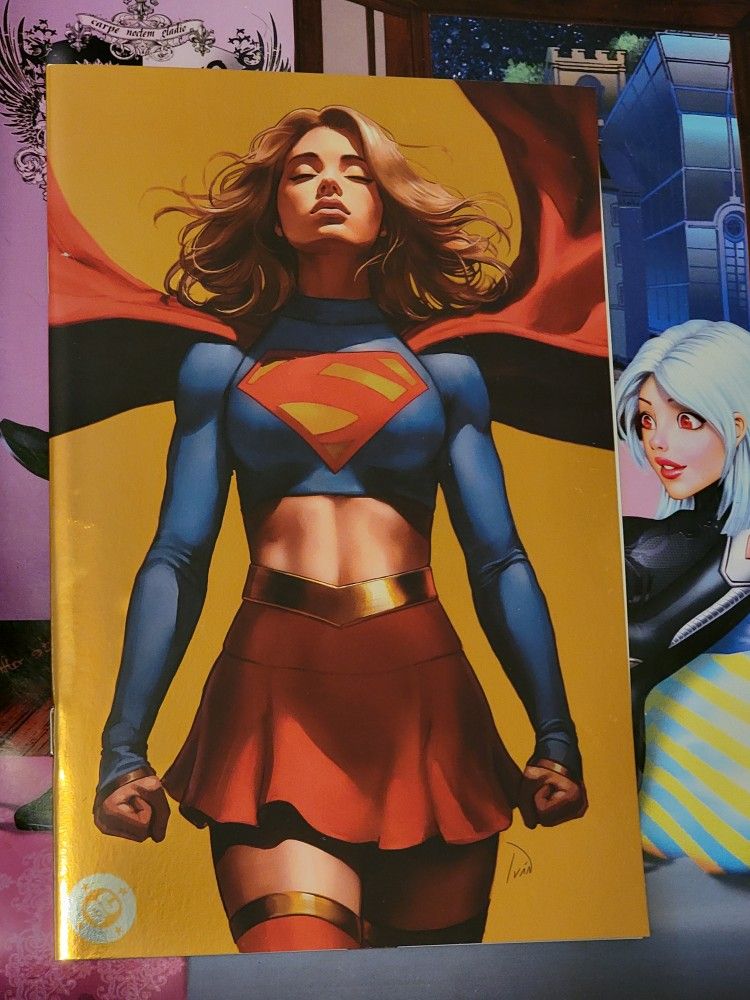 SUPERGIRL #2 IVAN TALAVERA 616 Comics Virgin FOIL Variant. (Comic Book) 🚢🐍🚢