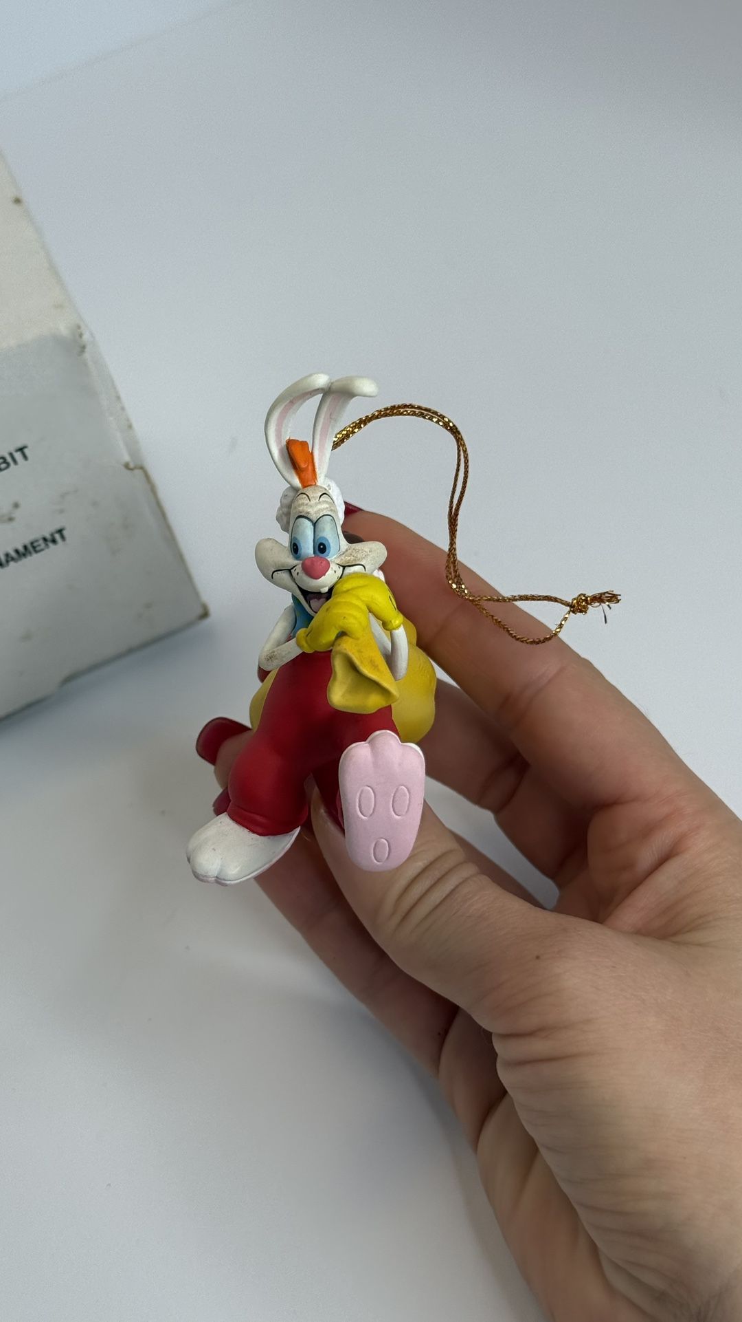Christmas Magic Disney Roger Rabbit Ornament 26231-115 w/Box