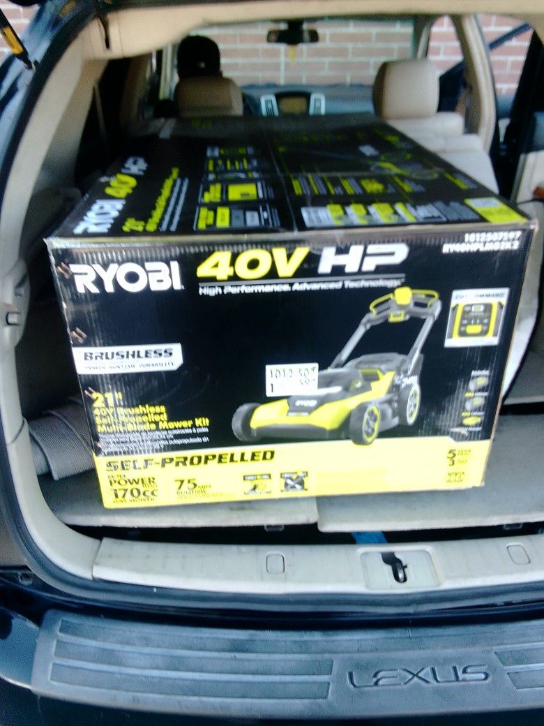 Ryobi 21' Self Propelled Lawn Mower