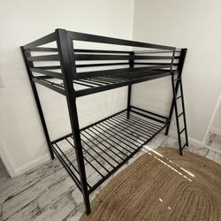 Black Metal Twin Bed Frame