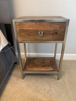 Pair of MCM Style Side Tables 