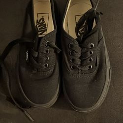 Kids Black vans