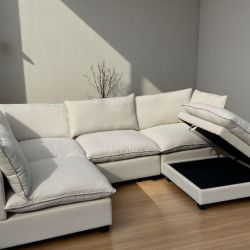 NEW 5 Piece Sectional Cloud Couch ! Sofa Delivery Available 🚚