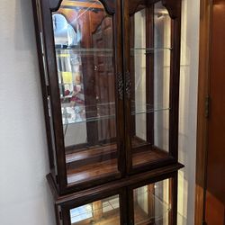 Lighted Curio Cabinet