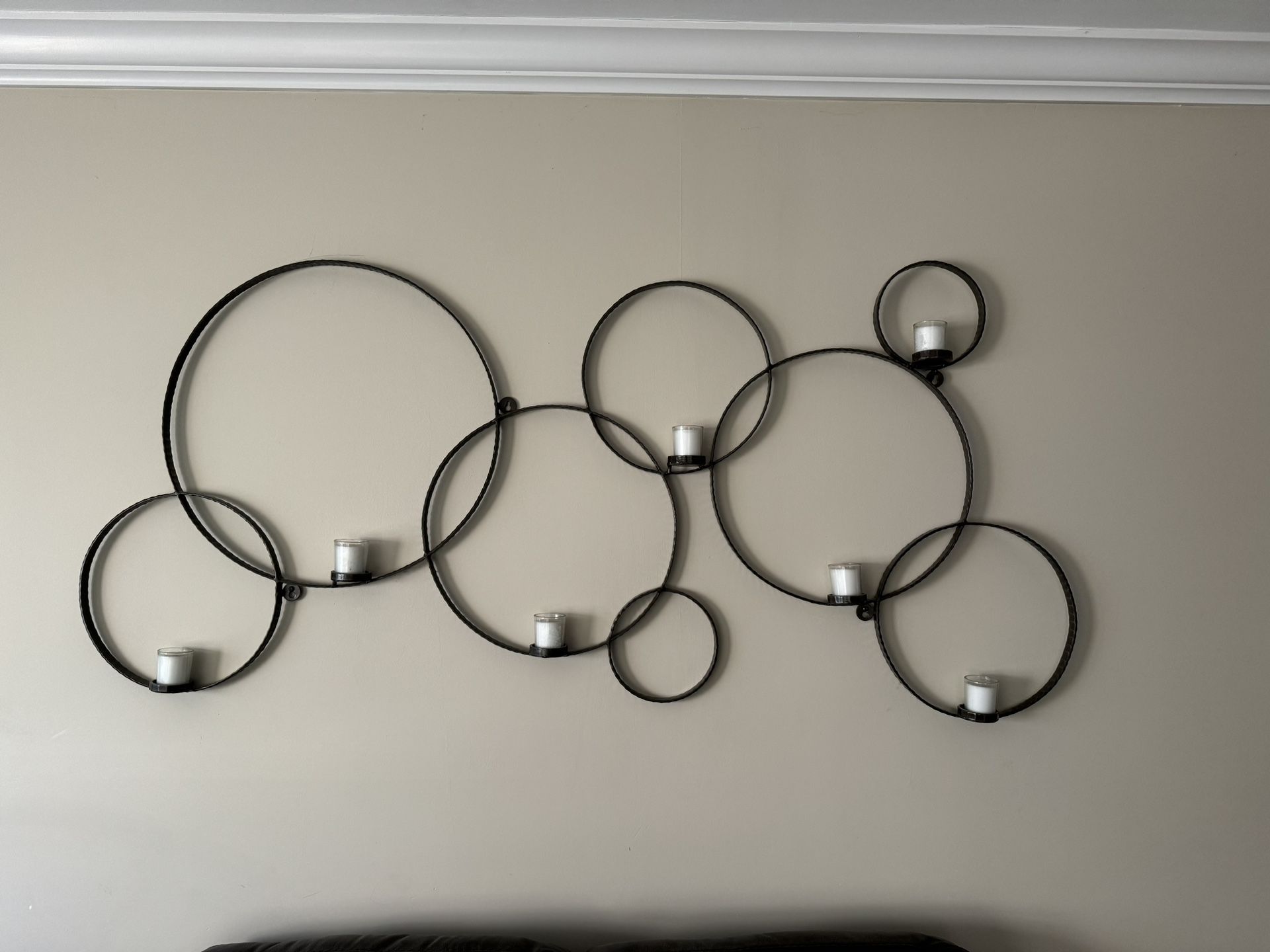 Circles Wall-Mount Votive Holder | Pottery Barn RETIRED
