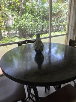 Counter Height Dining Set w/ 4 Chairs - $100