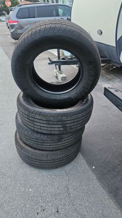 4 new Goodyear truck tires