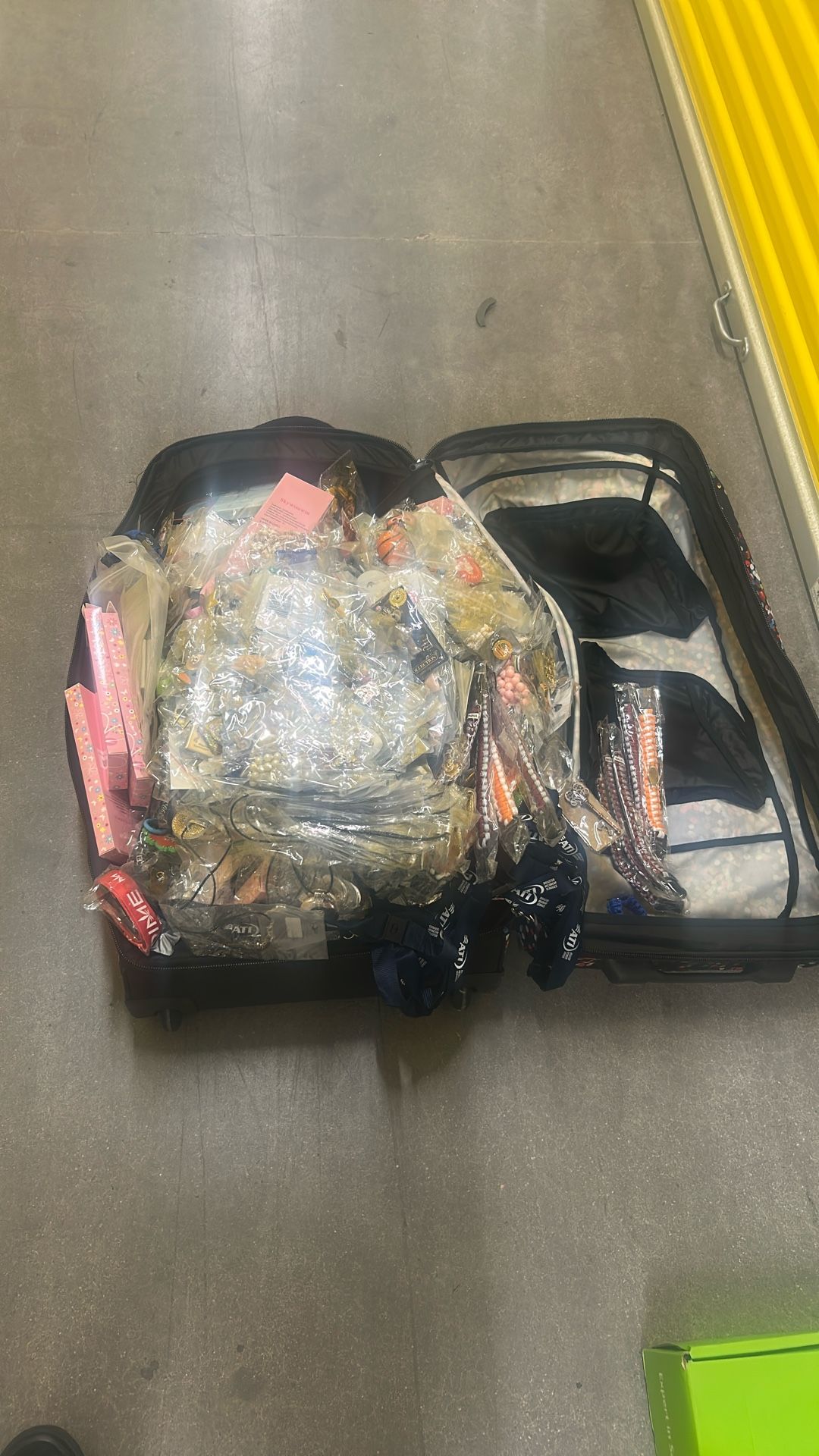 Suitcase Full of Random Jewelry