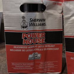 Sherwin-Williams Power House Acrylic Latex Sealant – White (New)