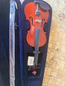 Cremona SV-150 4/4 Full Size Violin w/ Case, Bow & Accessories
