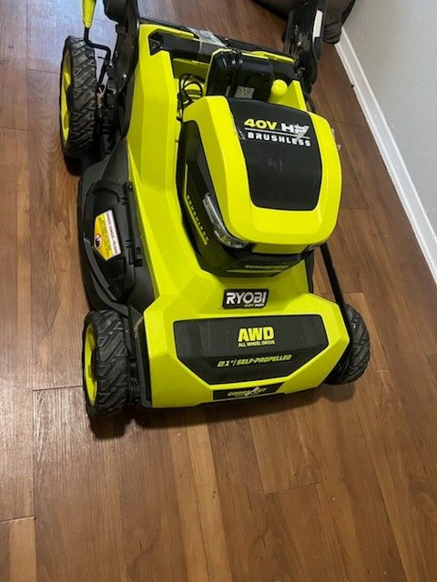 Ryobi lawn mower 40v HP brushless
