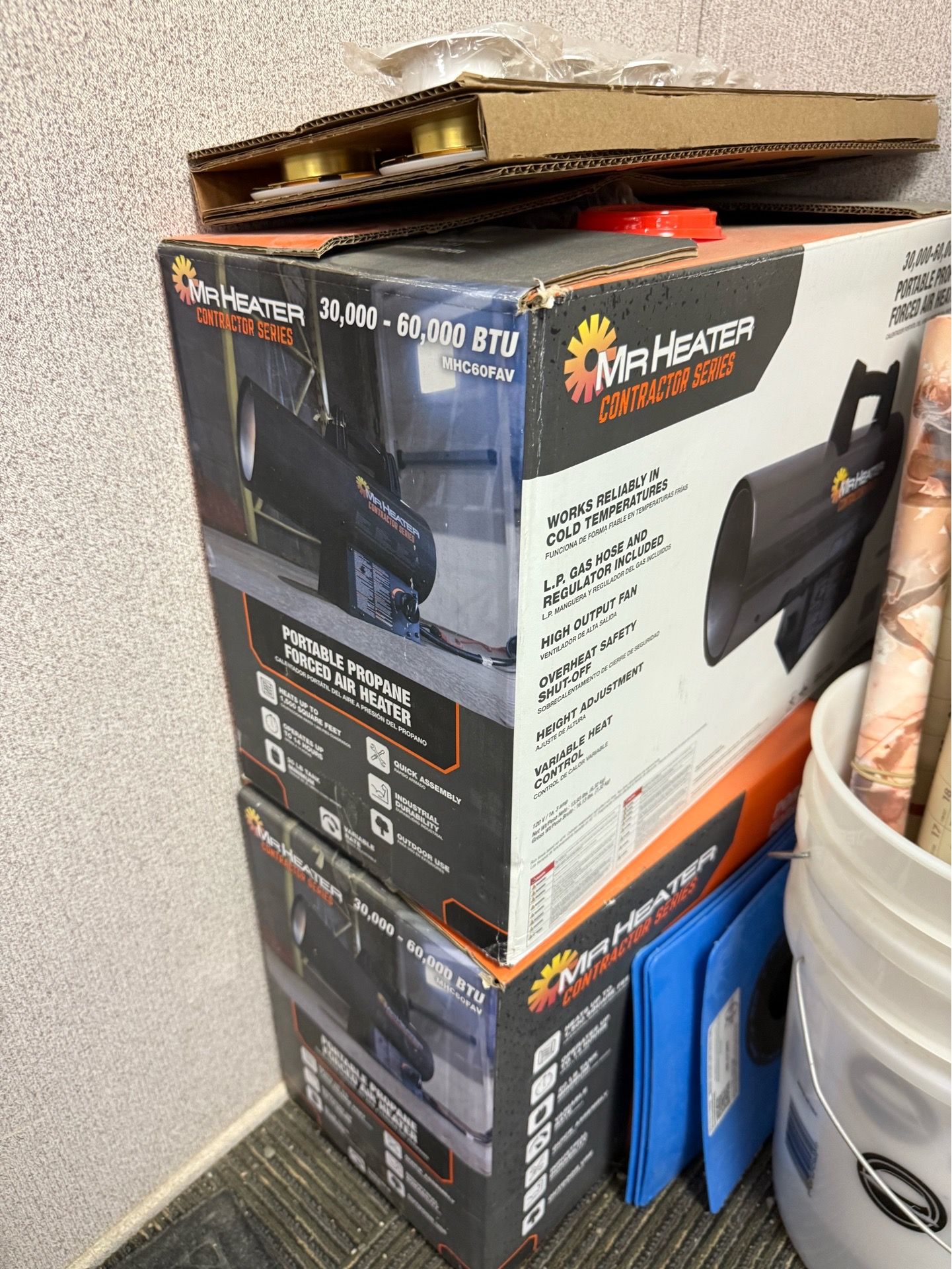NEW MR. HEATER Contractor Series 30,000–60,000 BTU Propane Heater