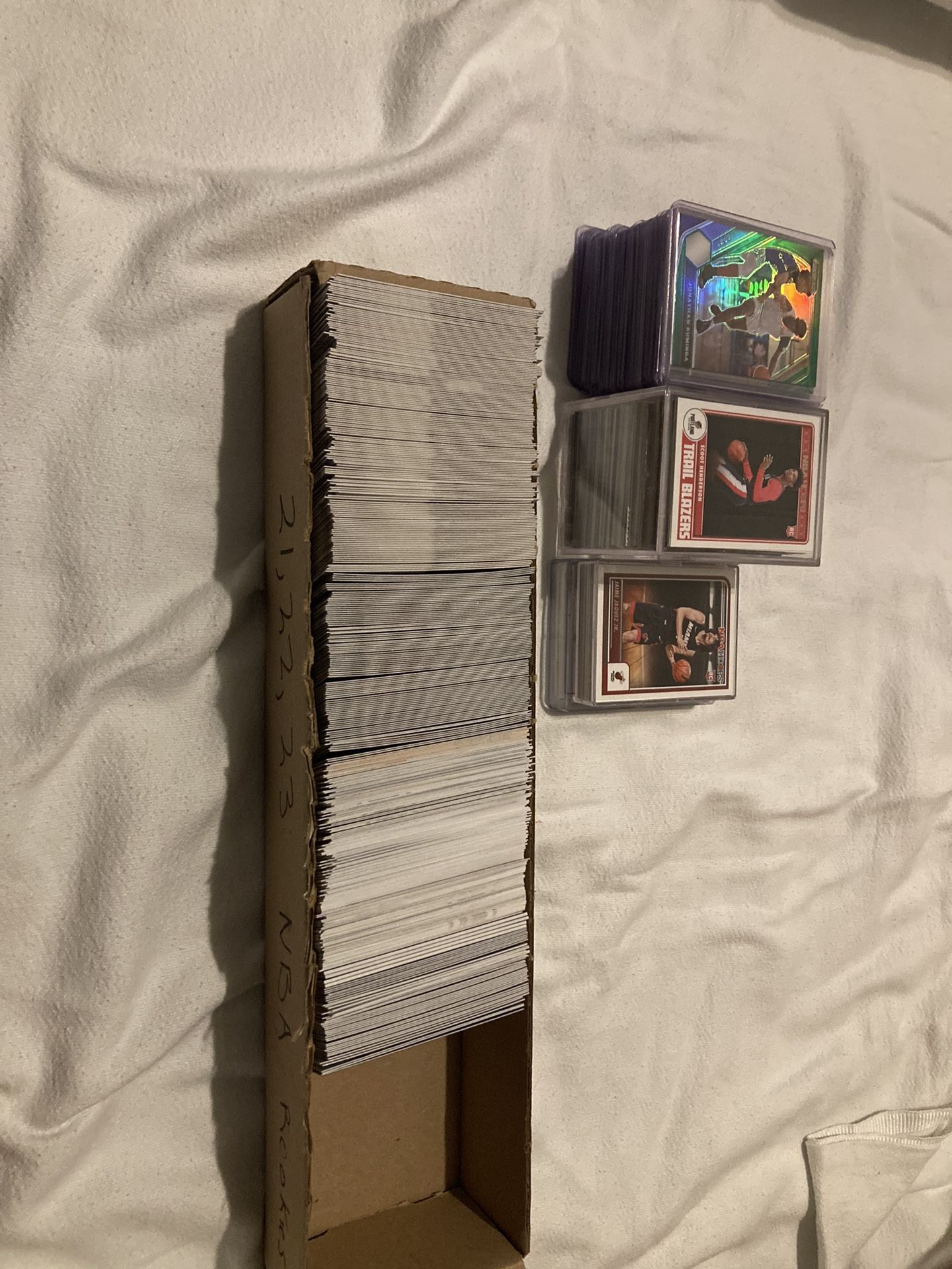 Basketball All Rookies Lot! Autos Relic Numbered Top Rookies. 200 Plus Rookie Cards!!