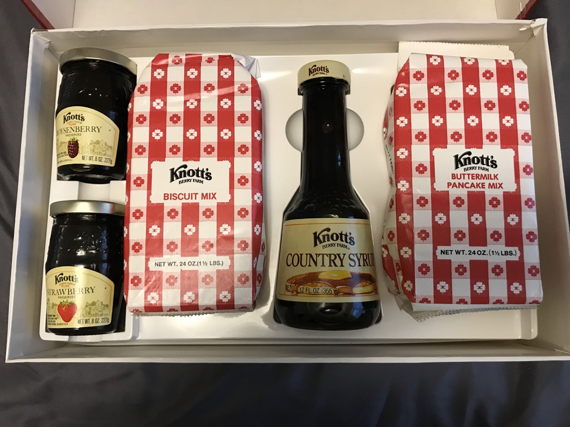 Vintage Knott’s Berry Farm Pancake Mix Gift Set