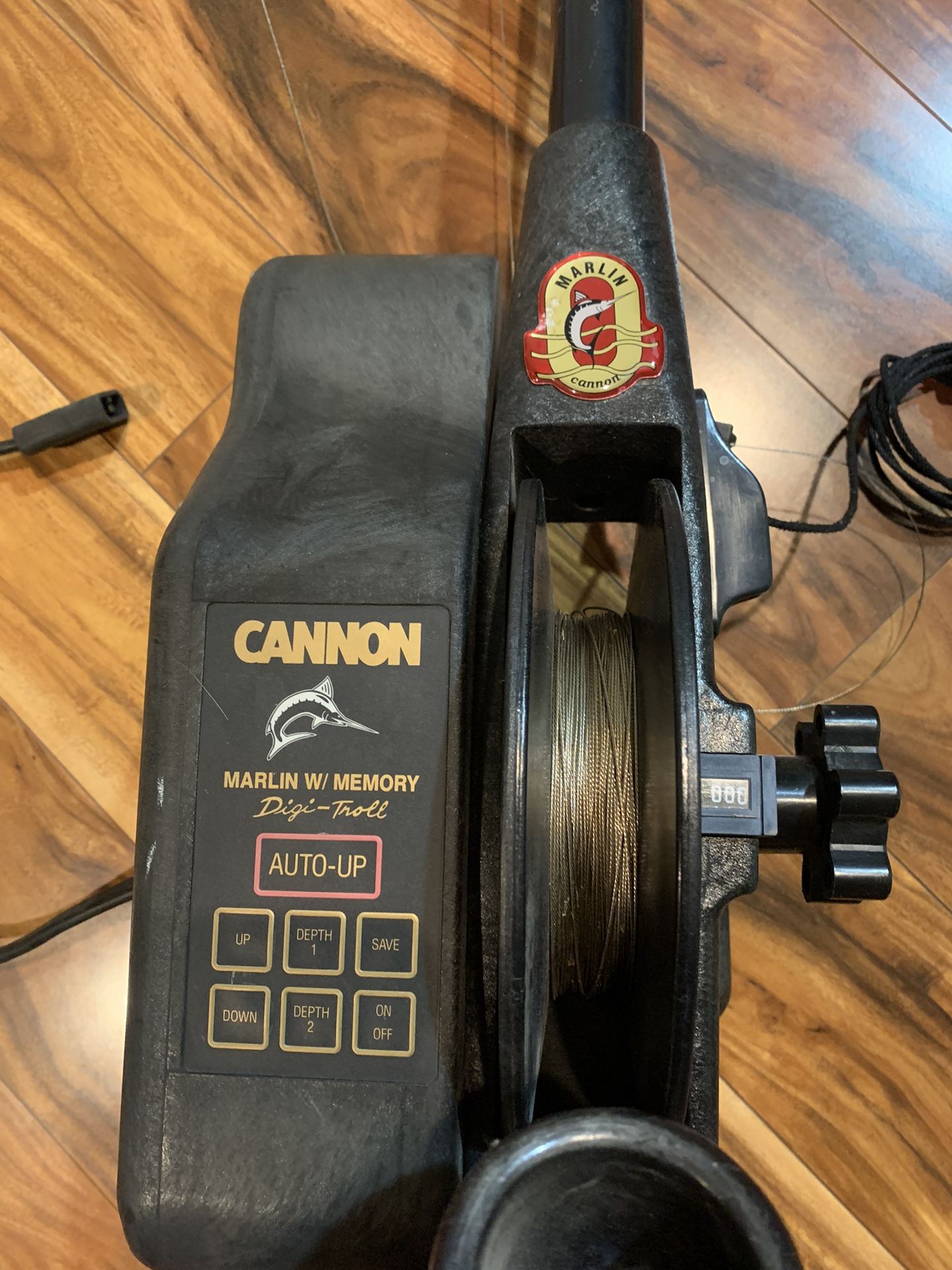 Cannon Marlin w/memory Digi Troll Downrigger
