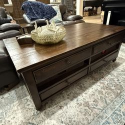 3 Piece Coffee Table And 2 End Tables 