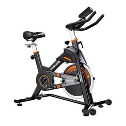 YOSUDA Exercise Bike, Brake Pad Stationary Bike for Home