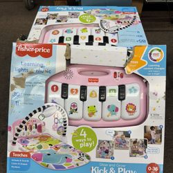 Kick & Play Piano Gym ( Price For All, 4 Pcs.Not Perfect)